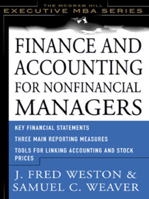 Finance and Accounting for Nonfinancial Managers - ebook